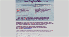 Desktop Screenshot of newenglandsharks.com
