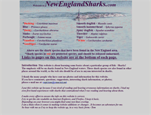 Tablet Screenshot of newenglandsharks.com
